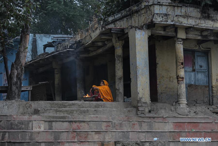 INDIA-NEW DELHI-COLD WAVE-DAILY LIFE