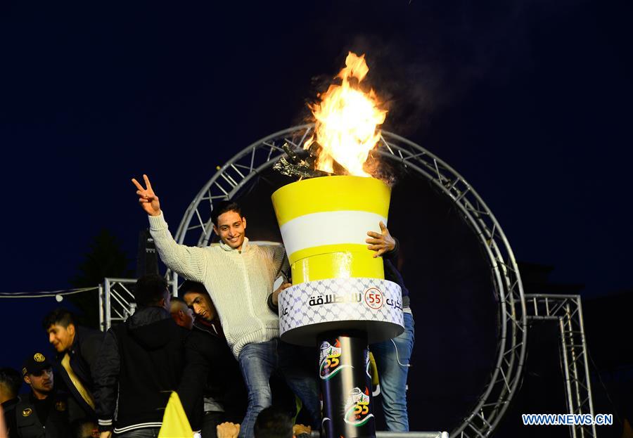 MIDEAST-GAZA CITY-FATAH-ANNIVERSARY