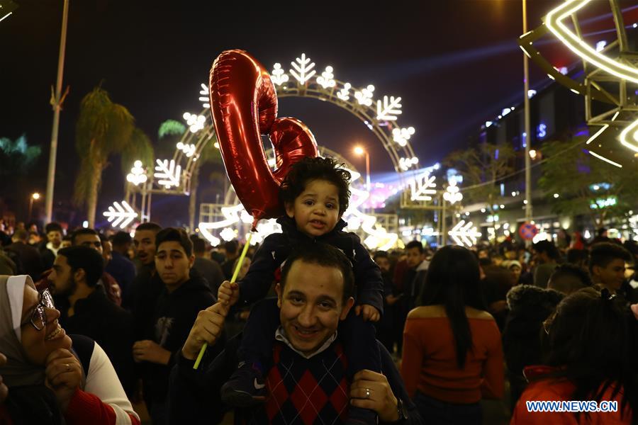 EGYPT-CAIRO-NEW YEAR-CELEBRATION