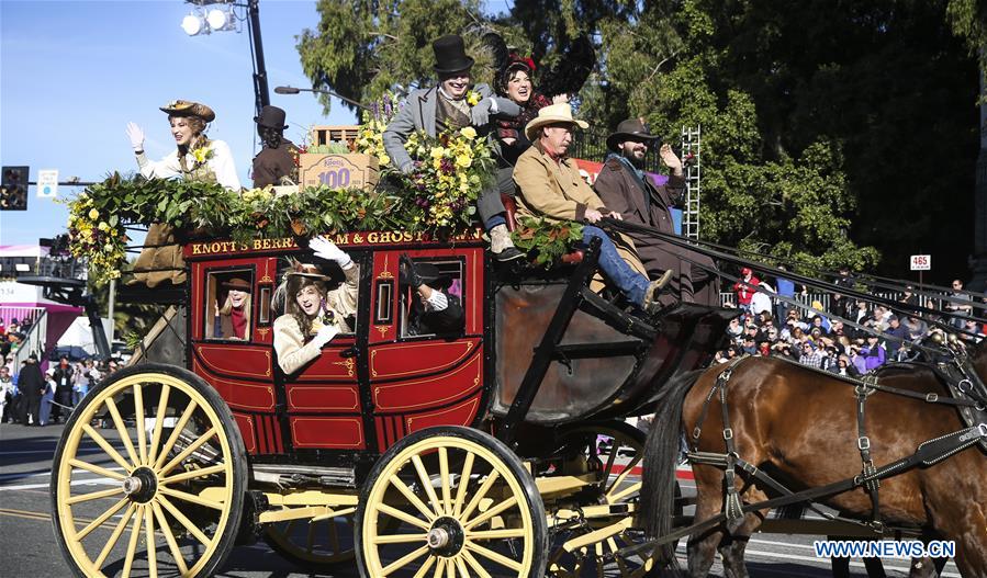 U.S.-PASADENA-ROSE PARADE