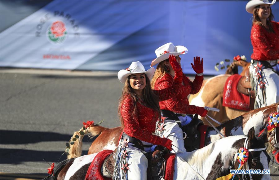 U.S.-PASADENA-ROSE PARADE