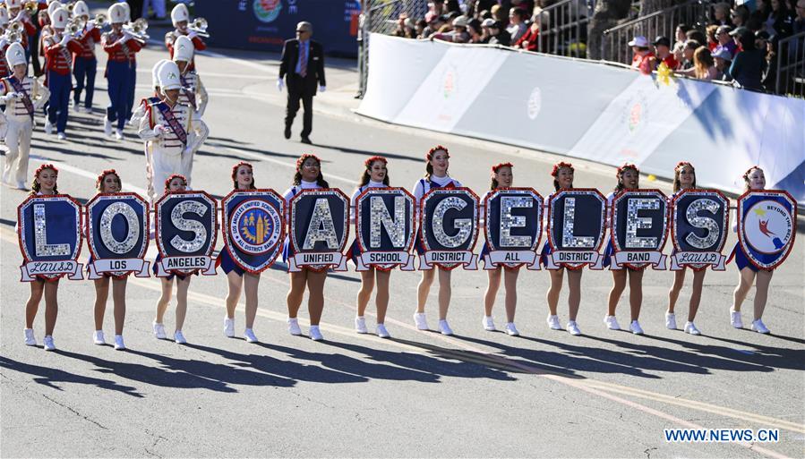 U.S.-PASADENA-ROSE PARADE