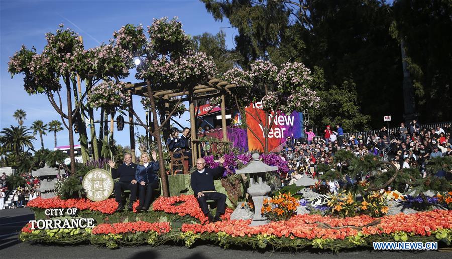 U.S.-PASADENA-ROSE PARADE