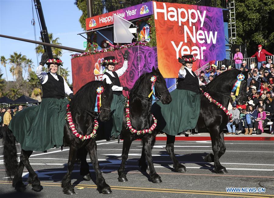 U.S.-PASADENA-ROSE PARADE