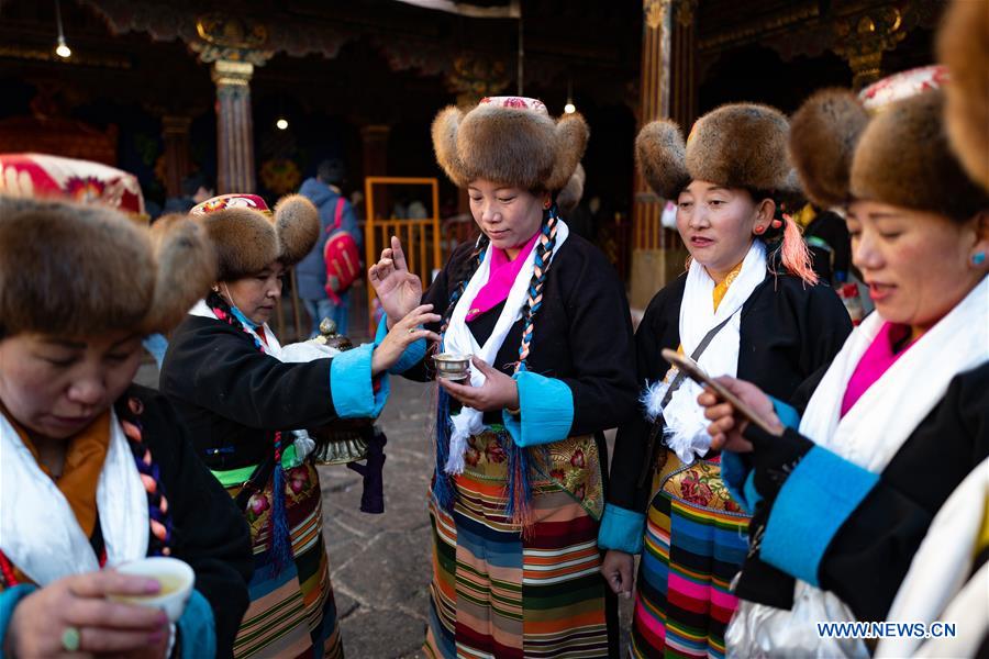 (InTibet) CHINA-TIBET-LHASA-FAIRY'S DAY (CN)