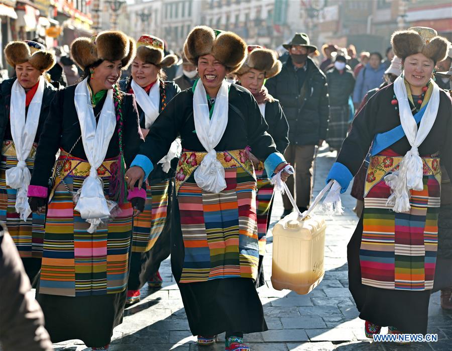 (InTibet) CHINA-TIBET-LHASA-FAIRY'S DAY (CN)