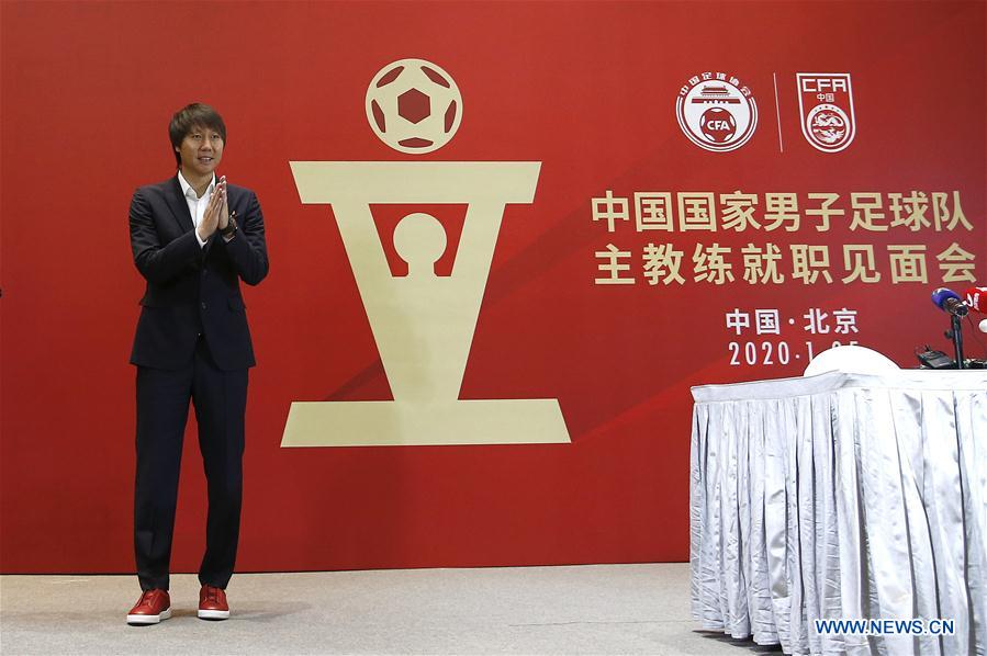 (SP)CHINA-BEIJING-FOOTBALL-CHINESE NATIONAL TEAM-HEAD COACH-PRESS CONFERENCE (CN)