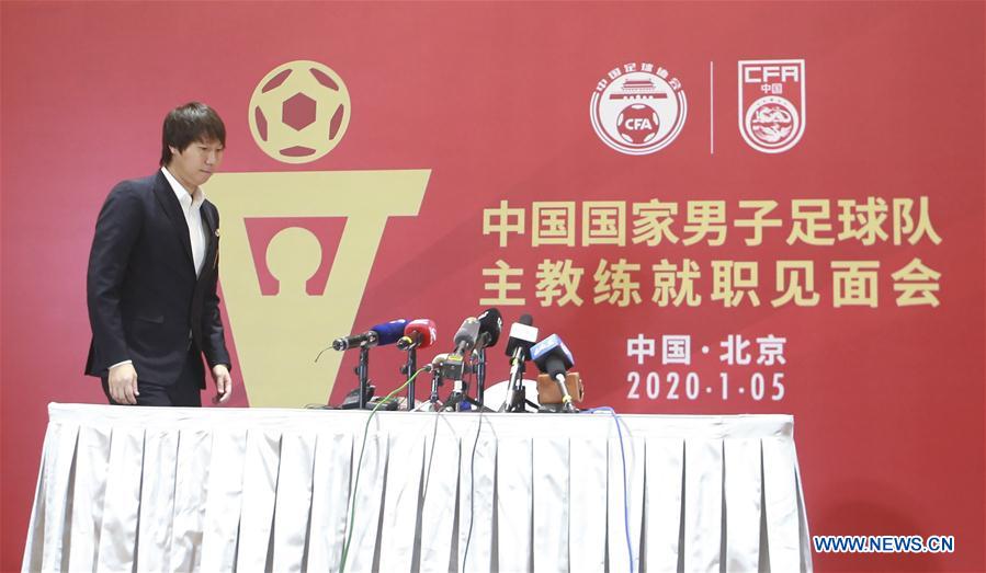 (SP)CHINA-BEIJING-FOOTBALL-CHINESE NATIONAL TEAM-HEAD COACH-PRESS CONFERENCE (CN)