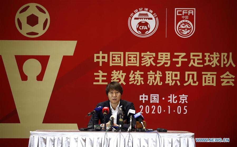 (SP)CHINA-BEIJING-FOOTBALL-CHINESE NATIONAL TEAM-HEAD COACH-PRESS CONFERENCE (CN)