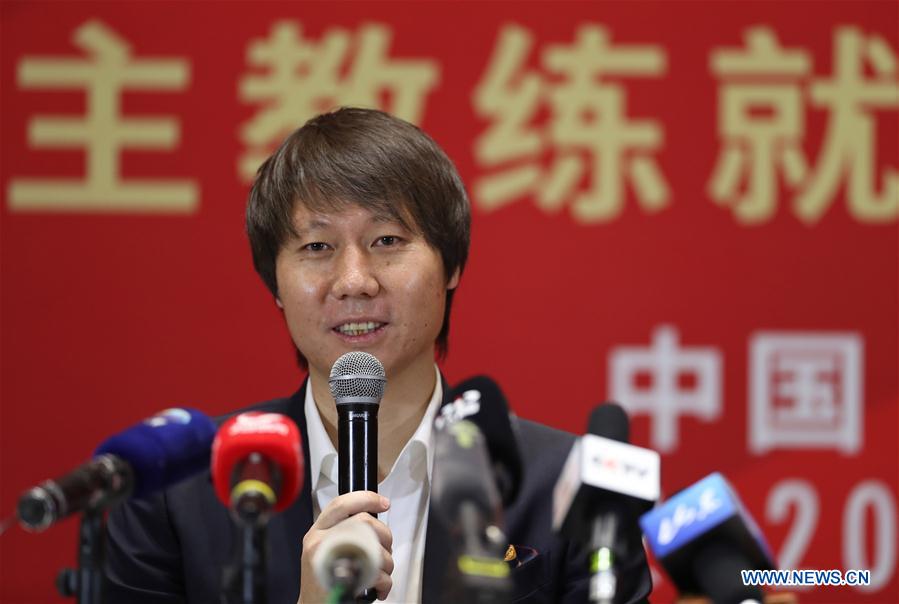 (SP)CHINA-BEIJING-FOOTBALL-CHINESE NATIONAL TEAM-HEAD COACH-PRESS CONFERENCE (CN)