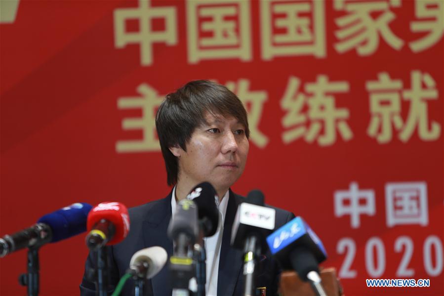 (SP)CHINA-BEIJING-FOOTBALL-CHINESE NATIONAL TEAM-HEAD COACH-PRESS CONFERENCE (CN)