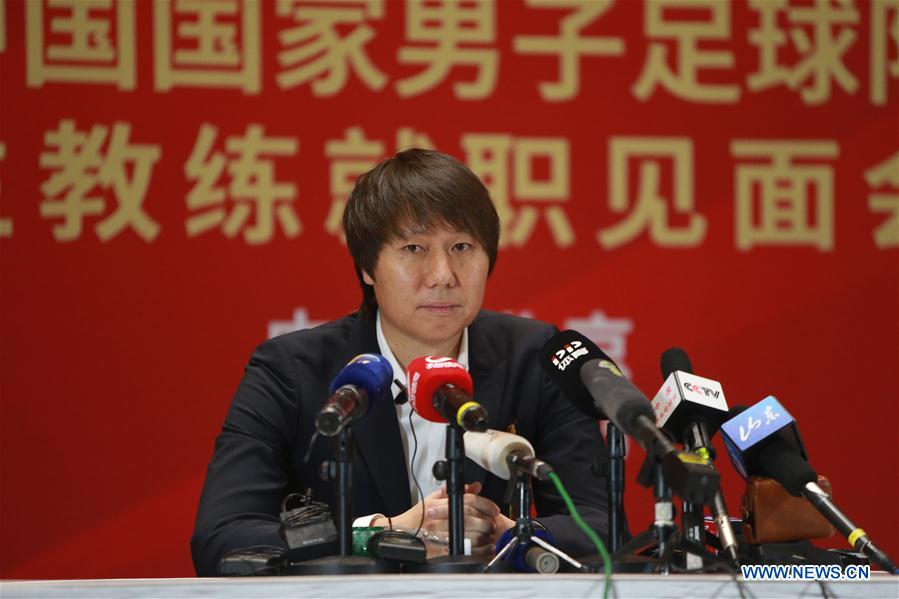 (SP)CHINA-BEIJING-FOOTBALL-CHINESE NATIONAL TEAM-HEAD COACH-PRESS CONFERENCE (CN)