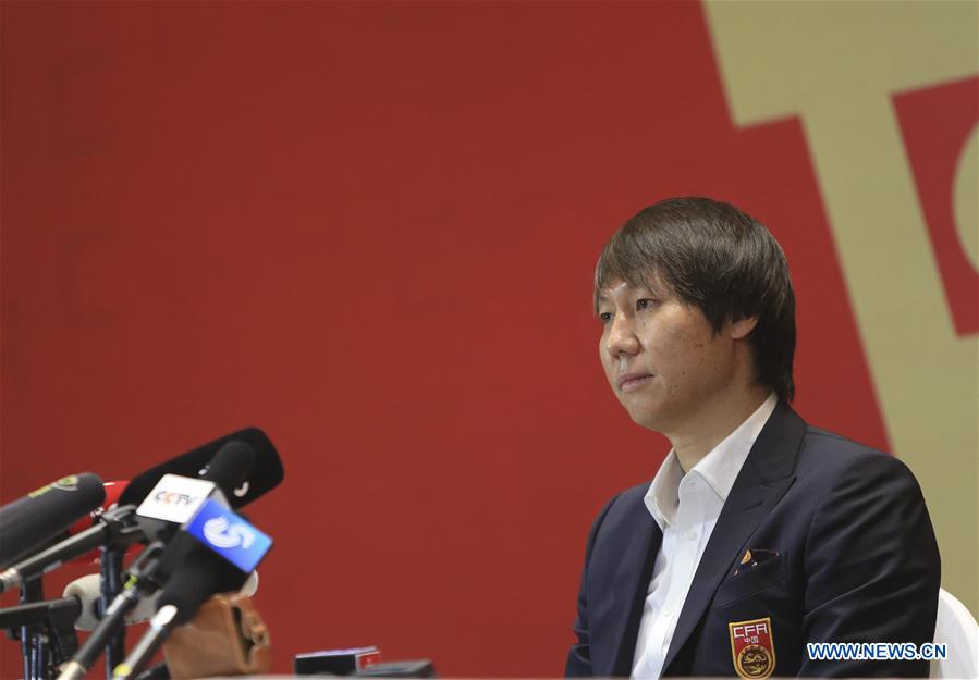 (SP)CHINA-BEIJING-FOOTBALL-CHINESE NATIONAL TEAM-HEAD COACH-PRESS CONFERENCE (CN)