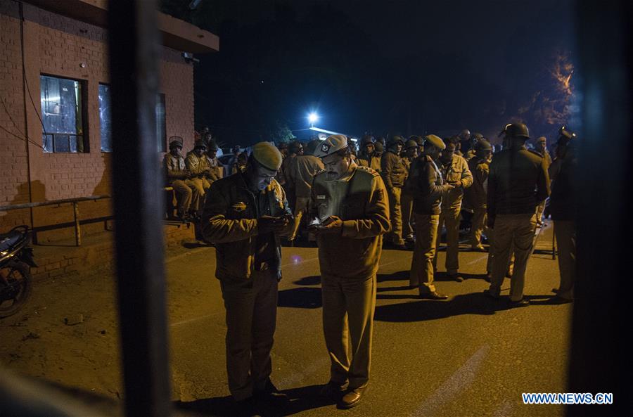 INDIA-NEW DELHI-STUDENTS-CLASHES