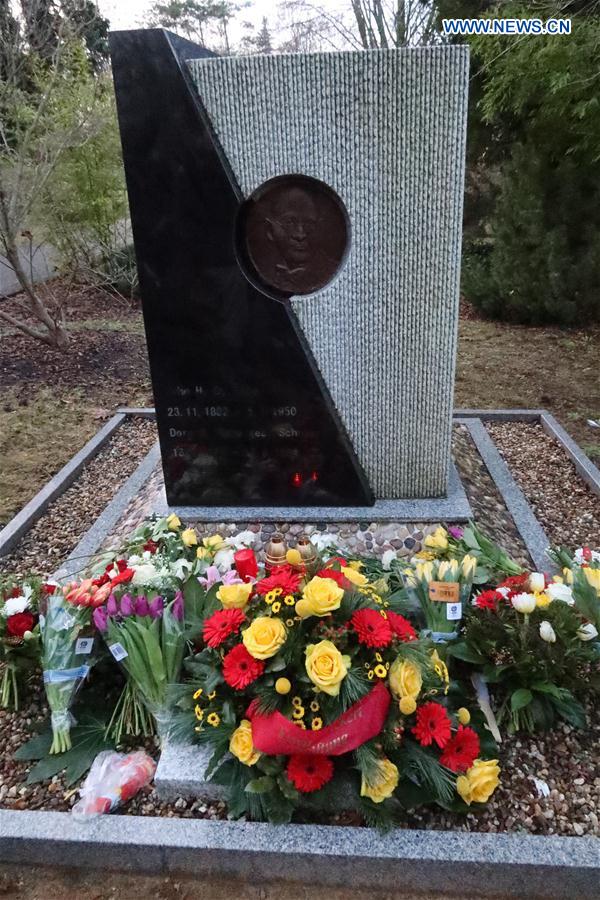 GERMANY-BERLIN-JOHN RABE-MEMORIAL