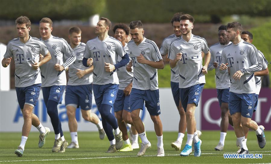 (SP)QATAR-DOHA-FOOTBALL-FC BAYERN MUNICH-TRAINING