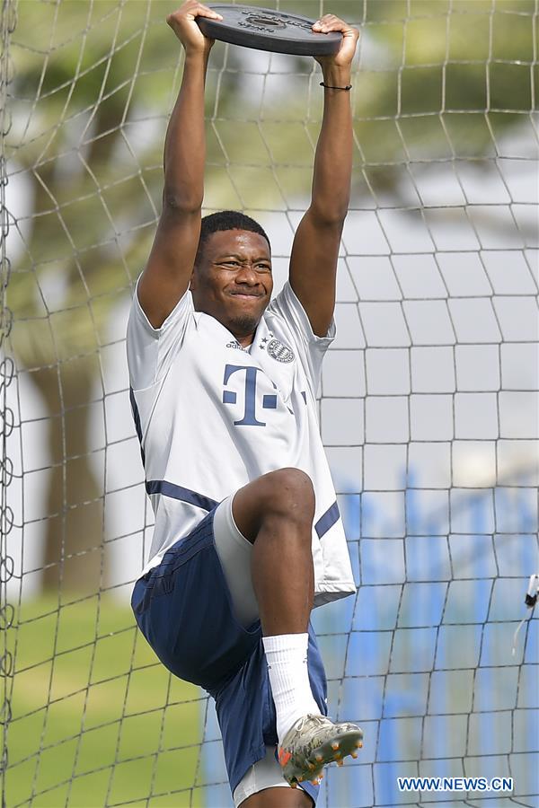 (SP)QATAR-DOHA-FOOTBALL-FC BAYERN MUNICH-TRAINING