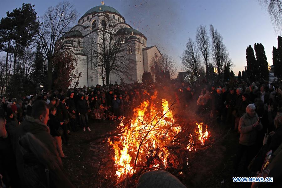 SERBIA-BELGRADE-ORTHODOX-CHRISTMAS