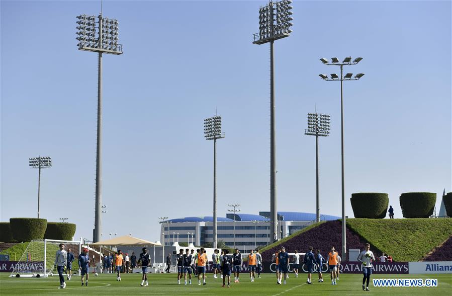 (SP)QATAR-DOHA-FOOTBALL-FC BAYERN MUNICH-TRAINING