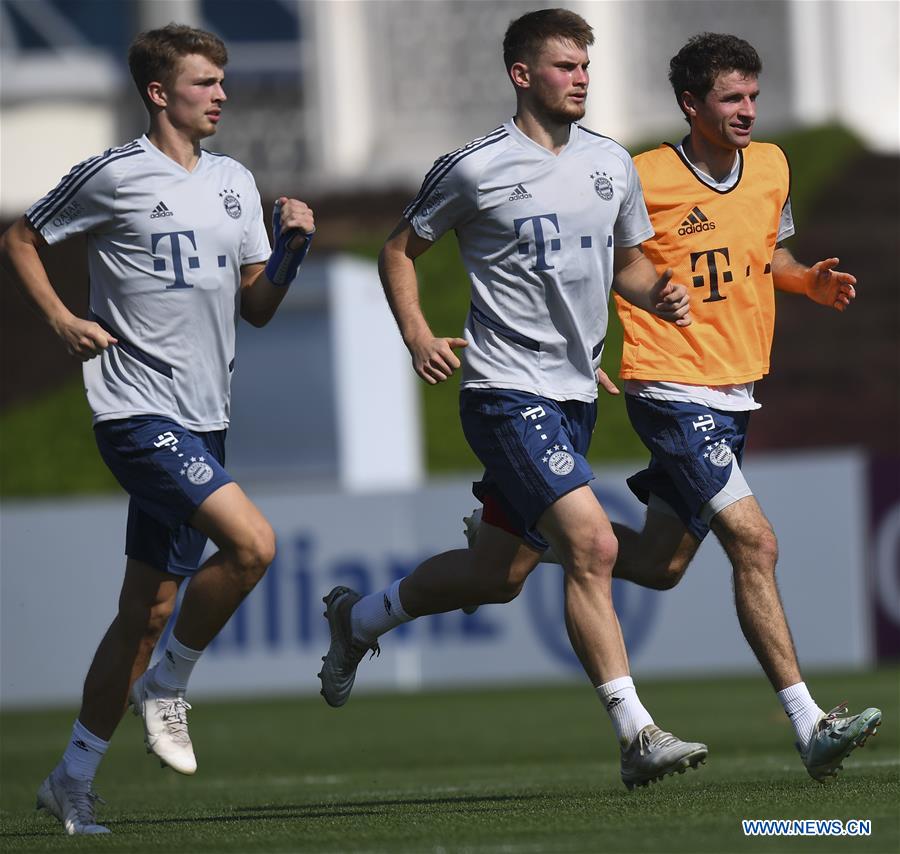 (SP)QATAR-DOHA-FOOTBALL-FC BAYERN MUNICH-TRAINING