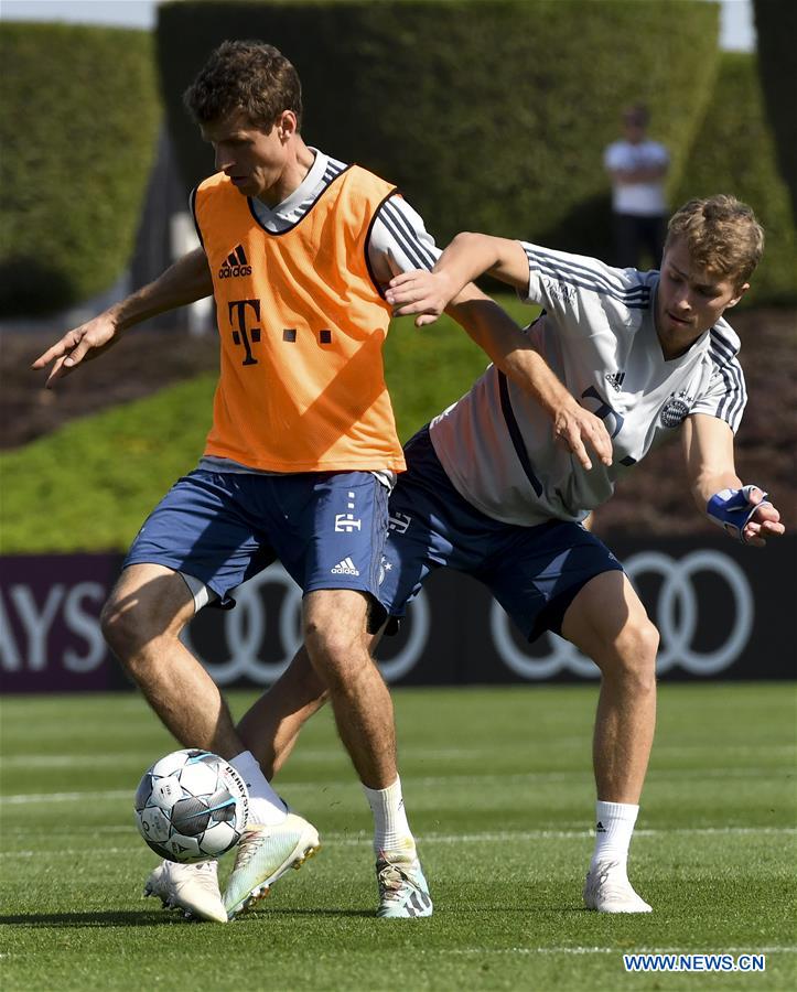 (SP)QATAR-DOHA-FOOTBALL-FC BAYERN MUNICH-TRAINING