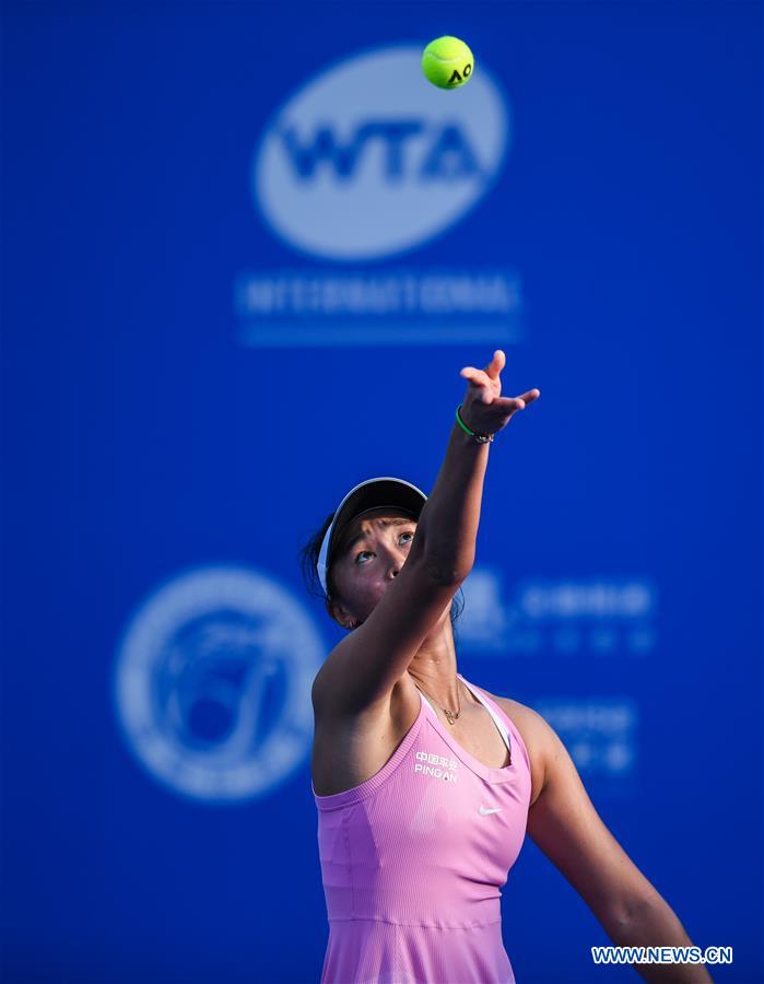 (SP)CHINA-SHENZHEN-WTA-TENNIS-SHENZHEN OPEN (CN)