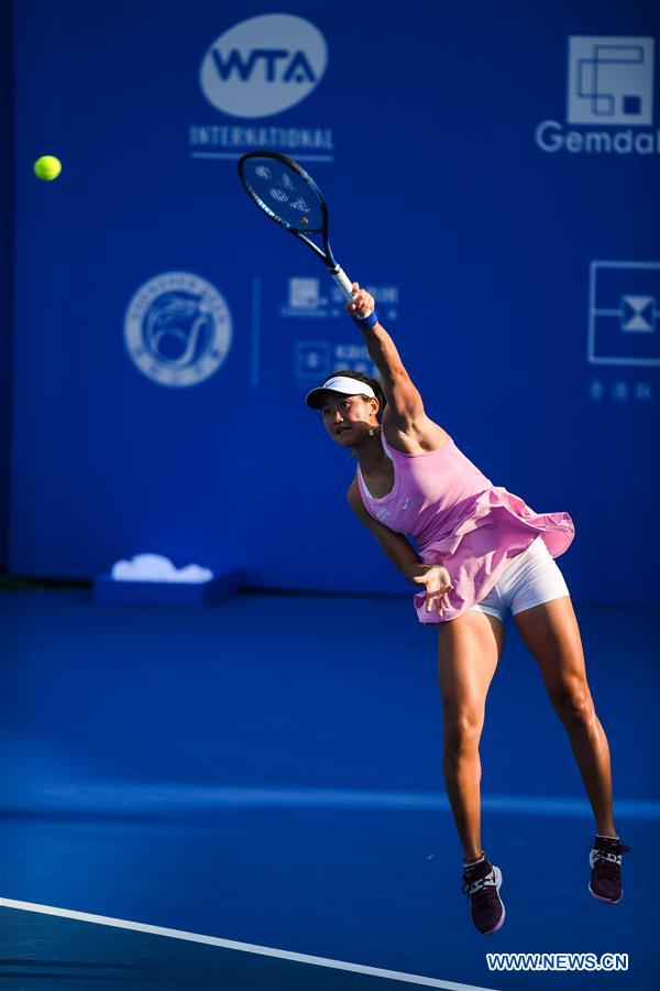 (SP)CHINA-SHENZHEN-WTA-TENNIS-SHENZHEN OPEN (CN)