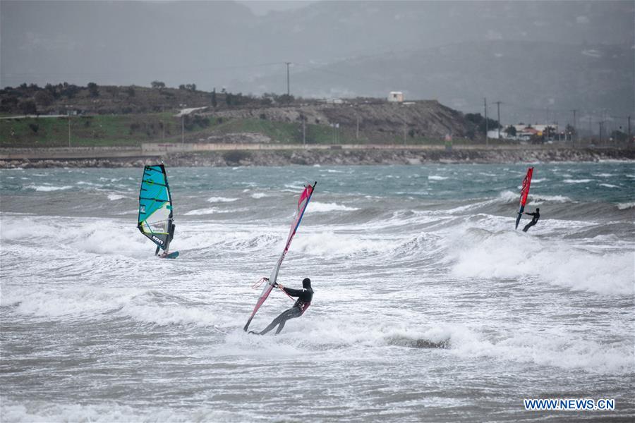 GREECE-ATHENS-WEATHER-COLD FRONT