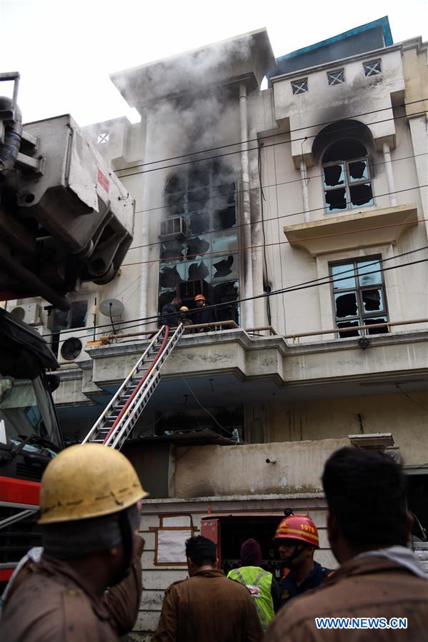 INDIA-NEW DELHI-FIRE