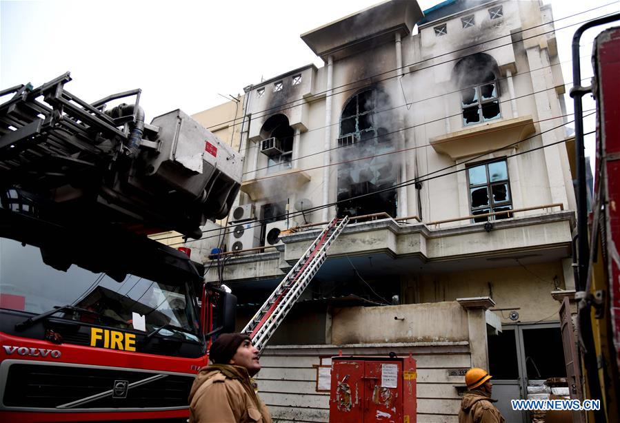 INDIA-NEW DELHI-FIRE