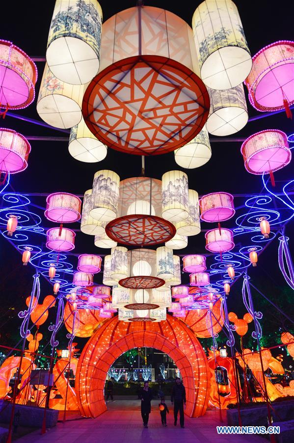 #CHINA-JIANGSU-SPRING FESTIVAL-NIGHT VIEW (CN)