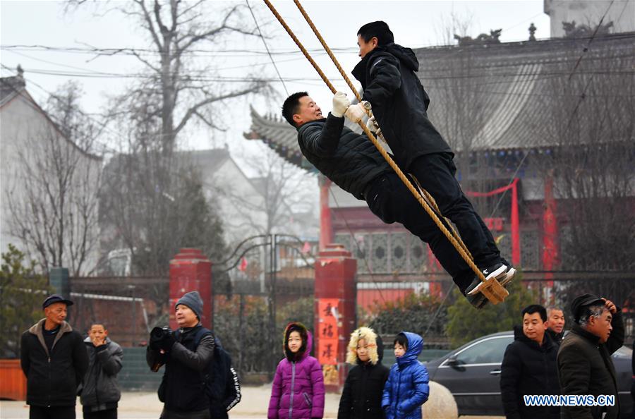 CHINA-SHAANXI-ZHOUZHI-SWING-CELEBRATION (CN)