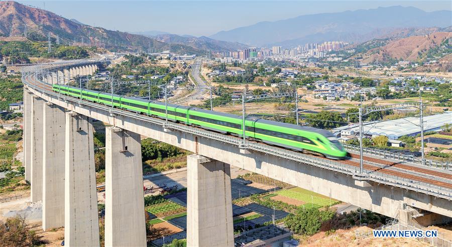 CHINA-SICHUAN-PANZHIHUA-FUXING BULLET TRAIN-LAUNCH(CN)