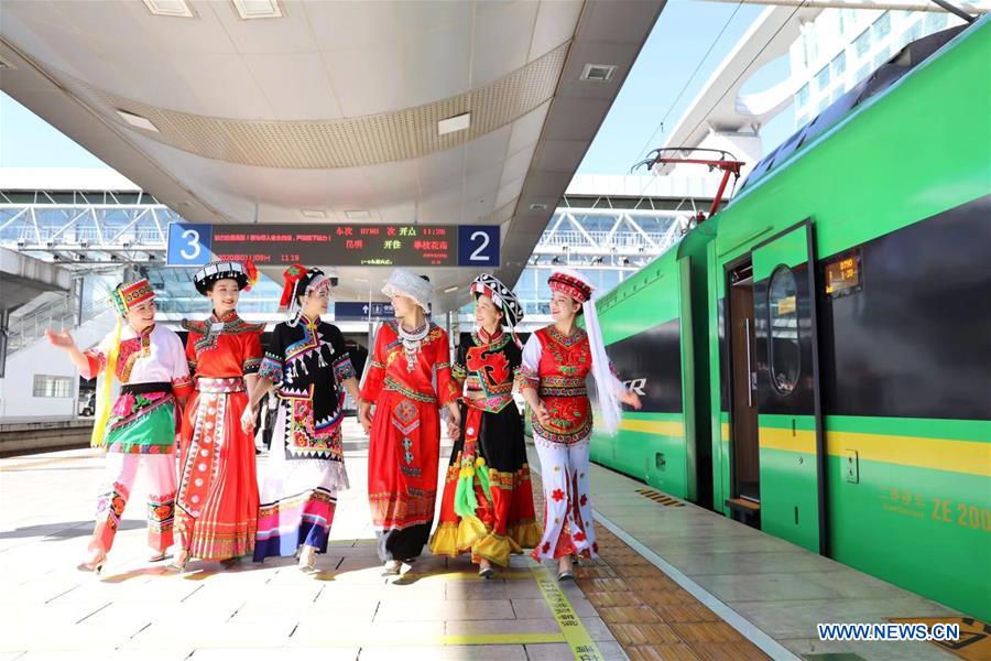 CHINA-SICHUAN-PANZHIHUA-FUXING BULLET TRAIN-LAUNCH(CN)