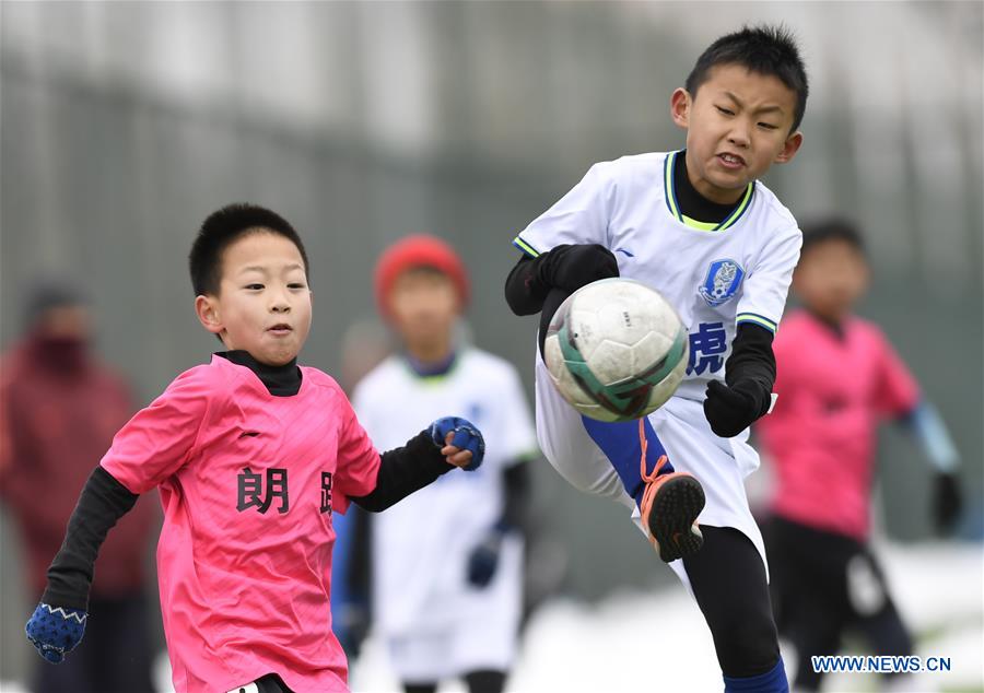 (SP)CHINA-BEIJING-FOOTBALL-YOUTH CLUB LEAGUE