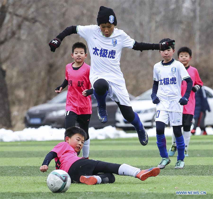 (SP)CHINA-BEIJING-FOOTBALL-YOUTH CLUB LEAGUE