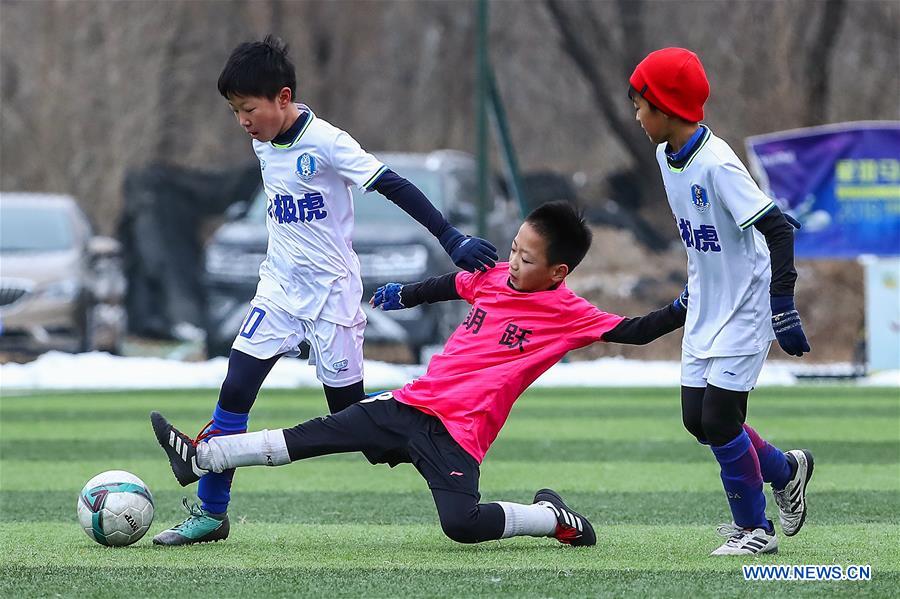 (SP)CHINA-BEIJING-FOOTBALL-YOUTH CLUB LEAGUE