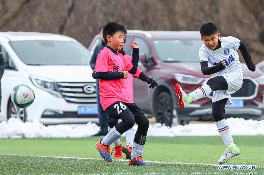 (SP)CHINA-BEIJING-FOOTBALL-YOUTH CLUB LEAGUE