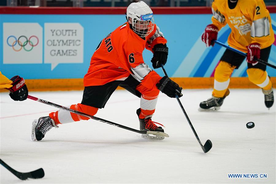 (SP)SWITZERLAND-LAUSANNE-WINTER YOG-ICE HOCKEY-MEN'S 3-ON-3