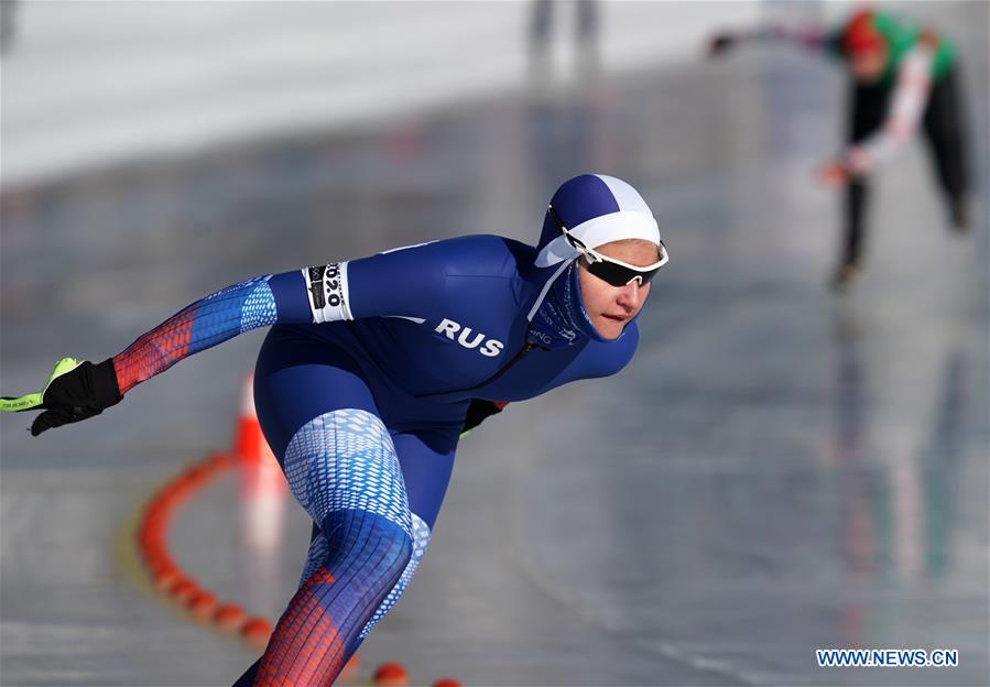 (SP)SWITZERLAND-ST. MORITZ-WINTER YOG-SPEED SKATING