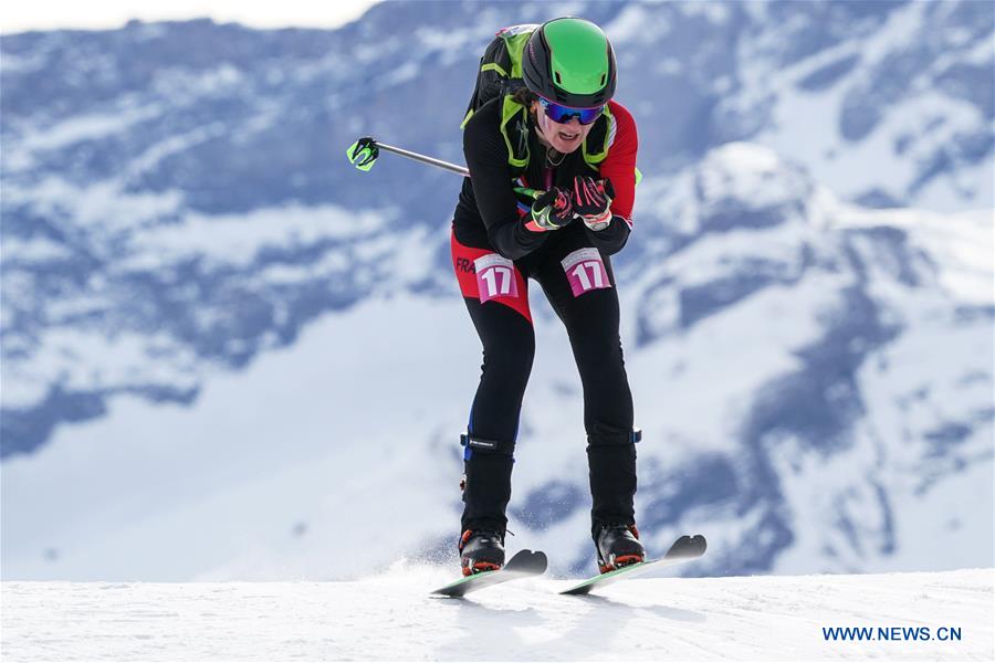 (SP)SWITZERLAND-VILLARS-WINTER YOG-SKI MOUNTAINEERING-SPRINT