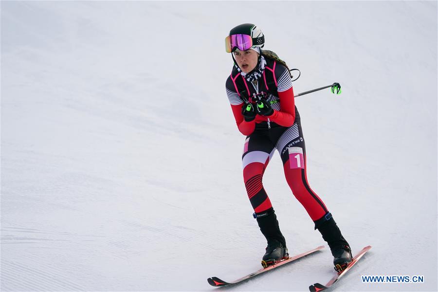 (SP)SWITZERLAND-VILLARS-WINTER YOG-SKI MOUNTAINEERING-SPRINT