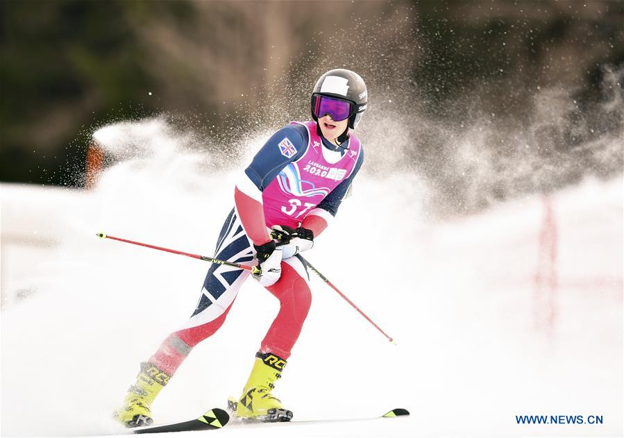 (SP)SWITZERLAND-LES DIABLERETS-WINTER YOG-ALPINE SKIING-MEN'S GIANT SLALOM