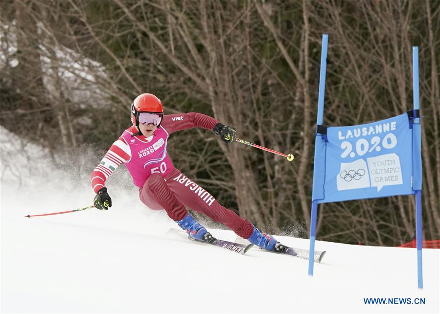 (SP)SWITZERLAND-LES DIABLERETS-WINTER YOG-ALPINE SKIING-MEN'S GIANT SLALOM