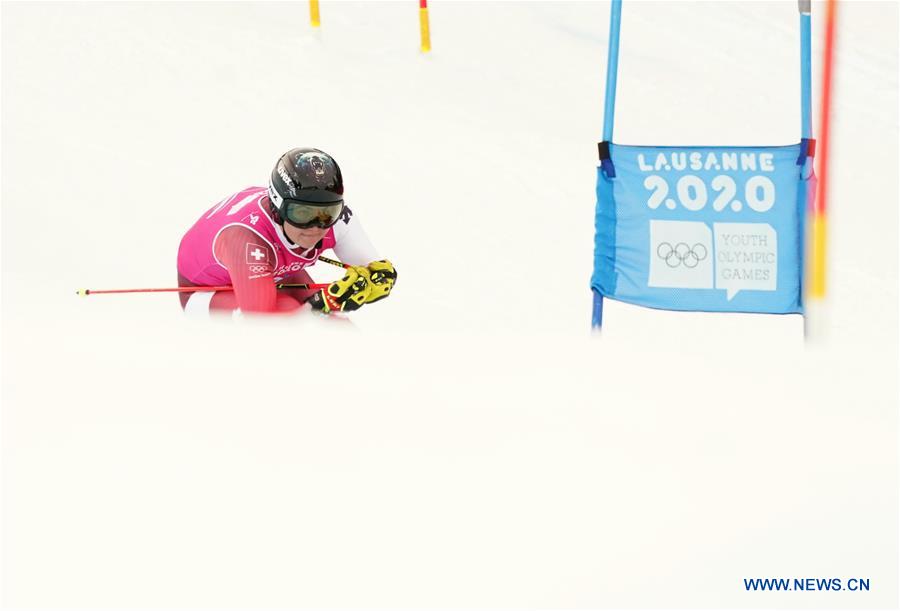 (SP)SWITZERLAND-LES DIABLERETS-WINTER YOG-ALPINE SKIING-MEN'S GIANT SLALOM