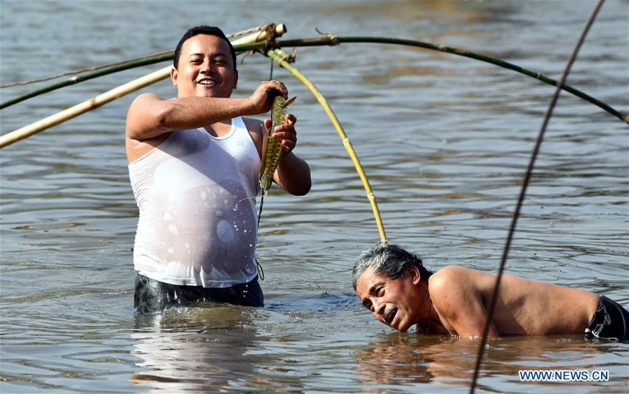 INDIA-ASSAM-COMMUNITY FISHING