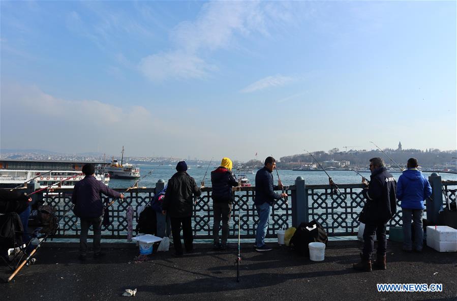 TURKEY-ISTANBUL-FISHING ENTHUSIASTS