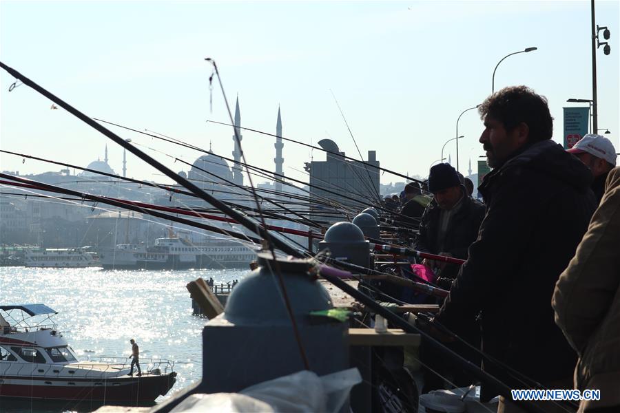 TURKEY-ISTANBUL-FISHING ENTHUSIASTS