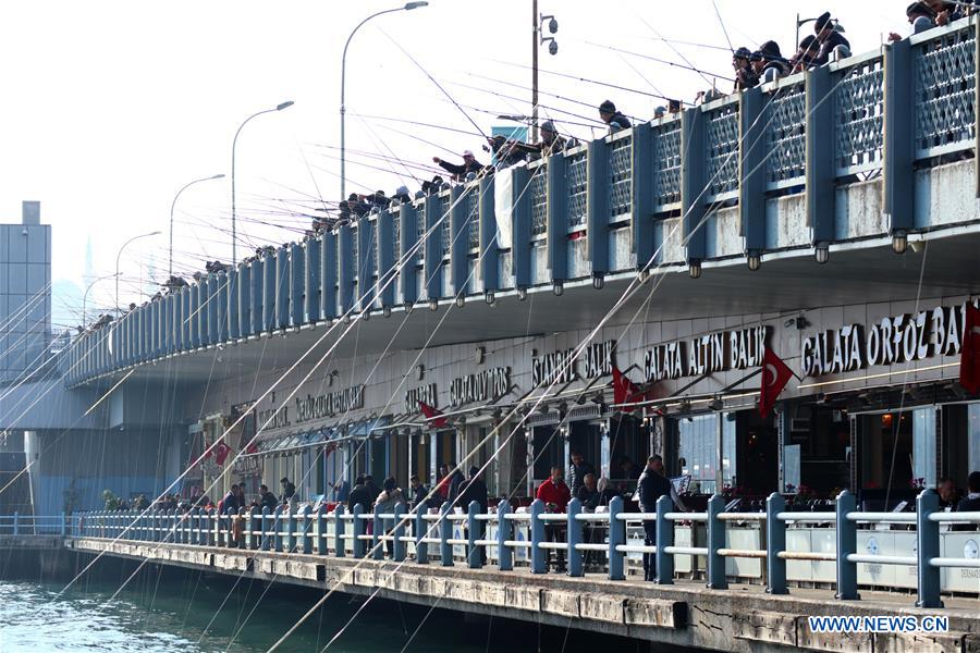 TURKEY-ISTANBUL-FISHING ENTHUSIASTS