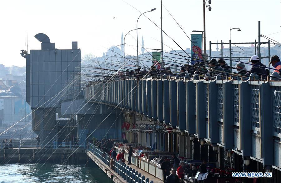 TURKEY-ISTANBUL-FISHING ENTHUSIASTS